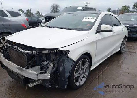 2014 Mercedes-Benz Cla 250 z USA, uszkodzony, nr VIN WDDSJ4EB7EN053561
